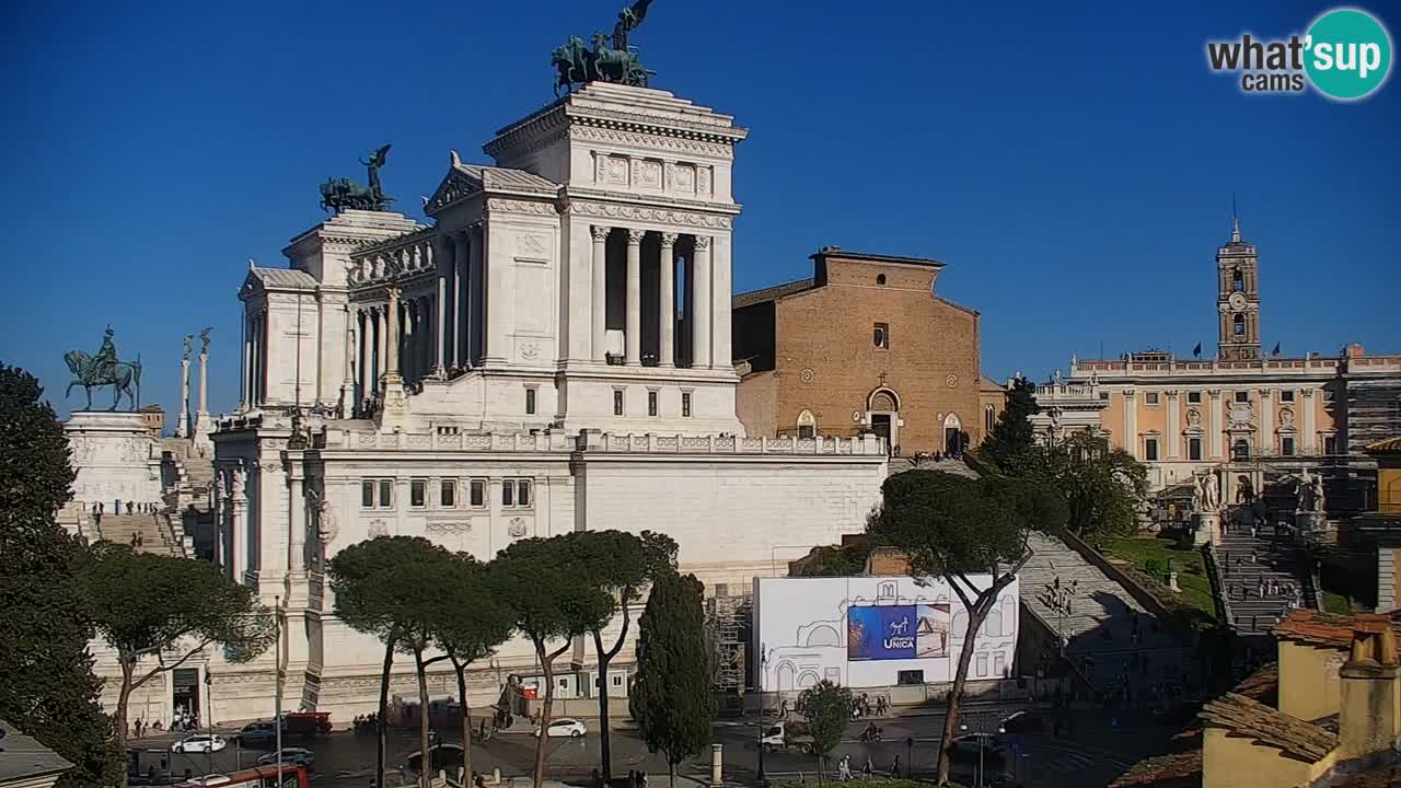 Roma Livecam – Vittoriano webcam – Altare della Patria