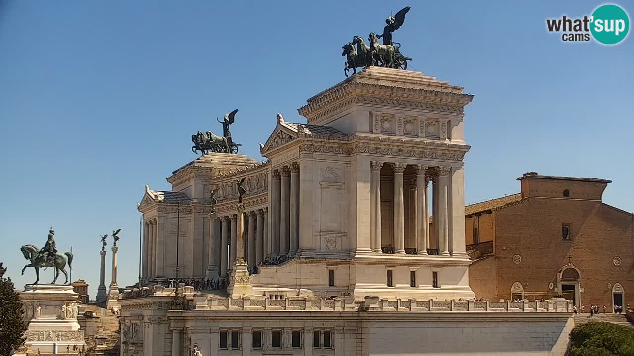 Rim Spletna kamera – Vittoriano – Oltar domovine