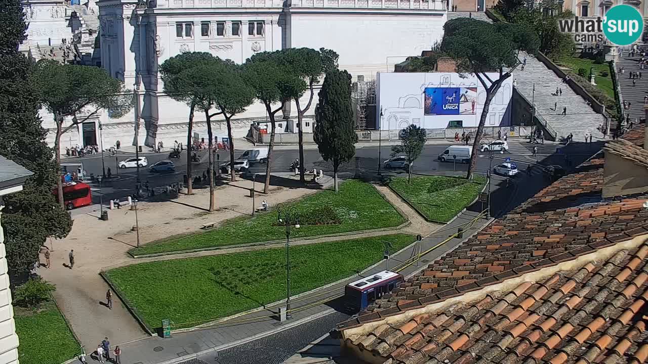 Rim Web kamera – Vittoriano – Altare della patria