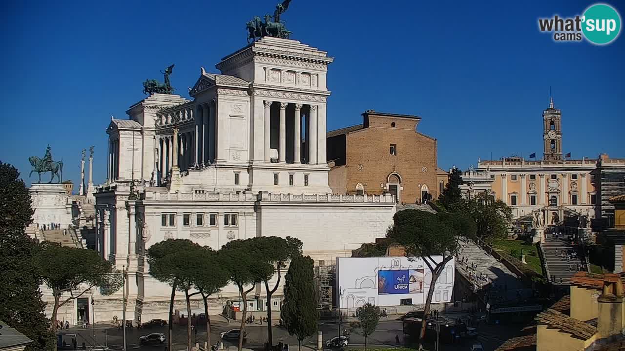 Rim Web kamera – Vittoriano – Altare della patria