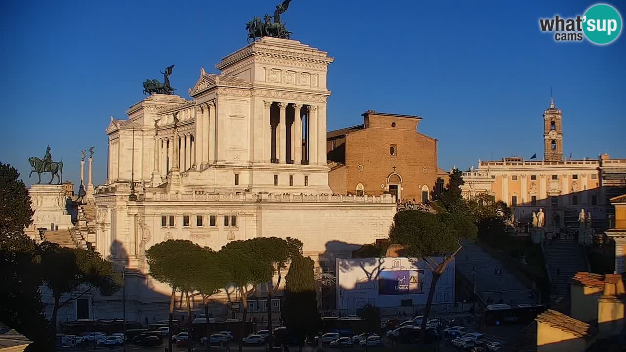 Rim Web kamera – Vittoriano – Altare della patria