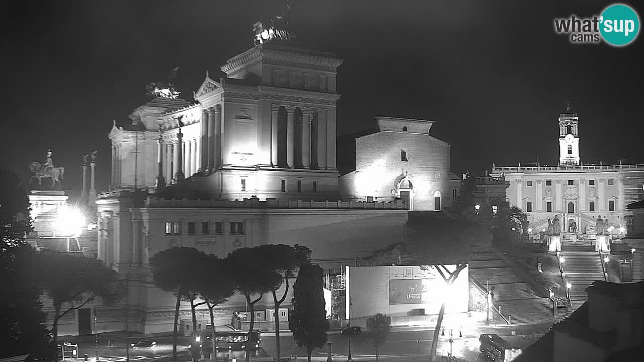 Rim Spletna kamera – Vittoriano – Oltar domovine