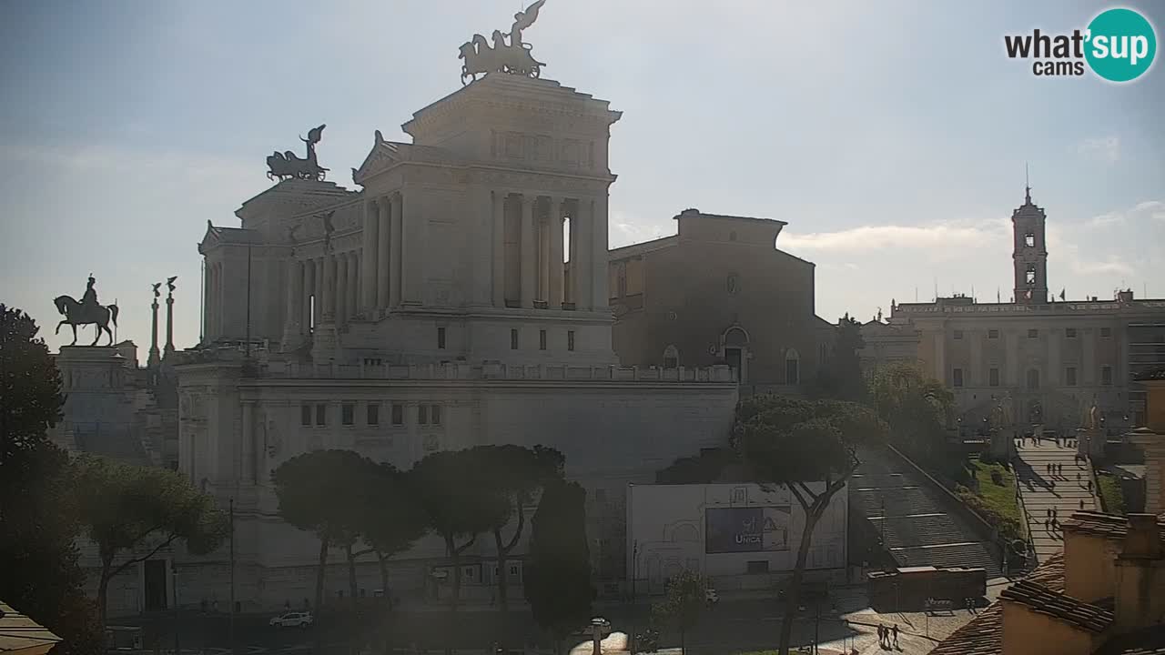 Roma Camera en vivo – Vittoriano webcam – Altare della Patria