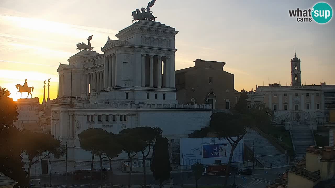 Roma Livecam – Vittoriano webcam – Altare della Patria