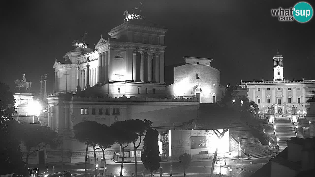 Rim Spletna kamera – Vittoriano – Oltar domovine