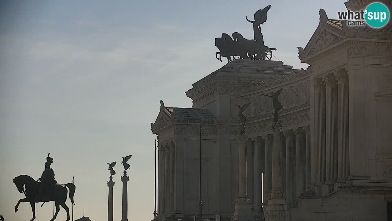 Rim Spletna kamera – Vittoriano – Oltar domovine
