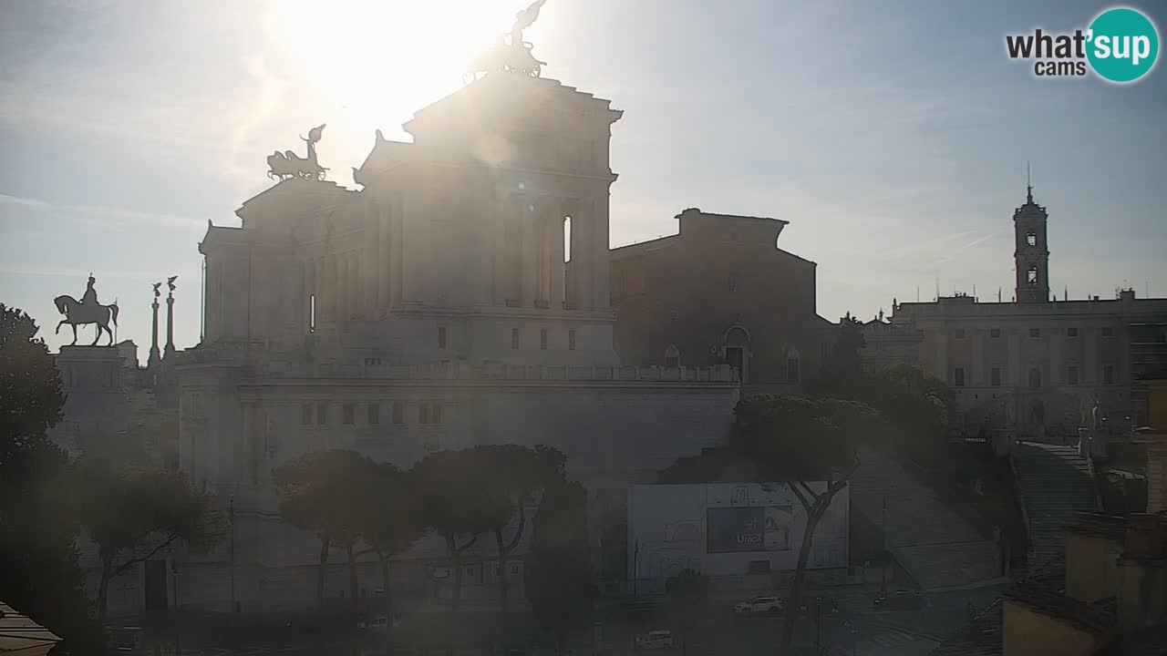 Rome Livecam – Vittoriano webcam – Altare della Patria