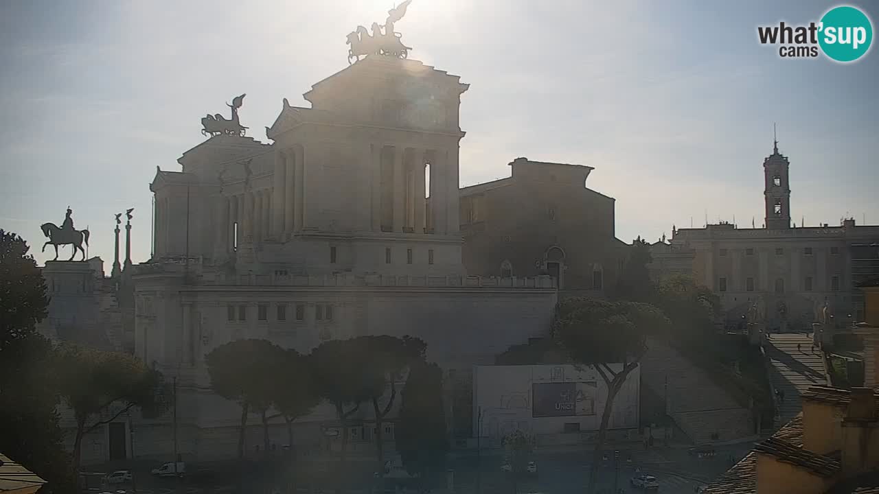 Rome Livecam – Vittoriano webcam – Altare della Patria