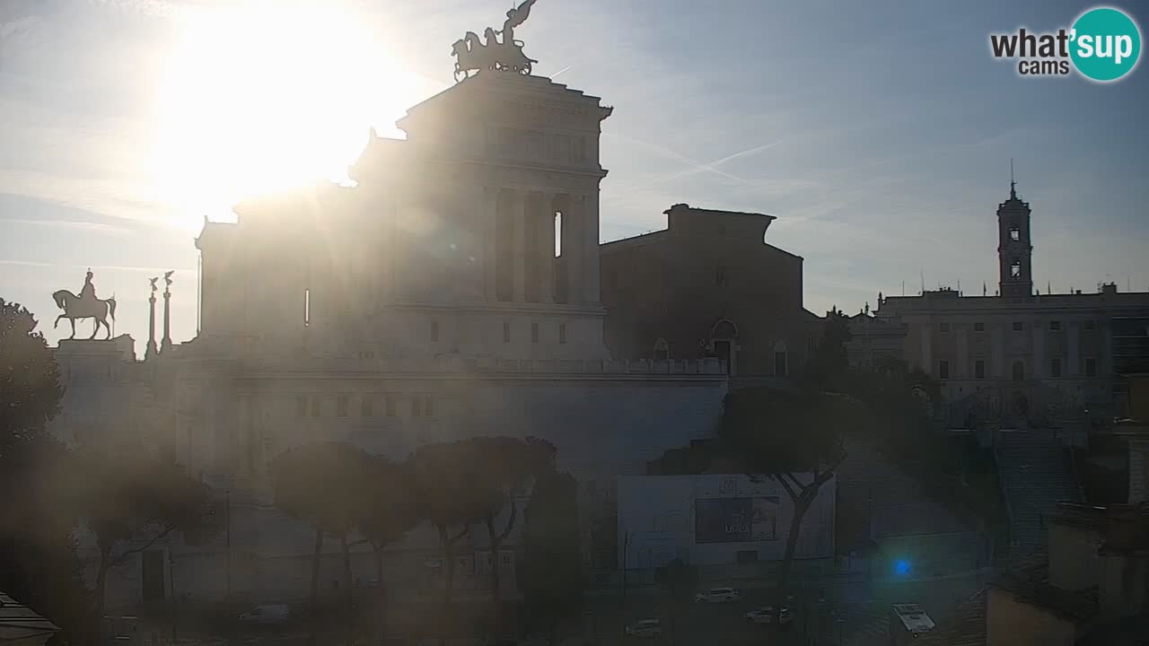 Rome Livecam – Vittoriano webcam – Altare della Patria