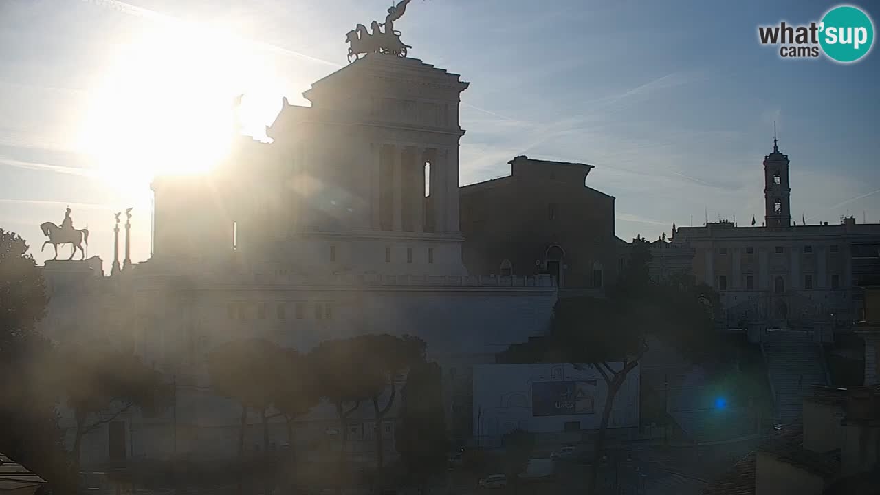 Rome Livecam – Vittoriano webcam – Autel de La Patrie