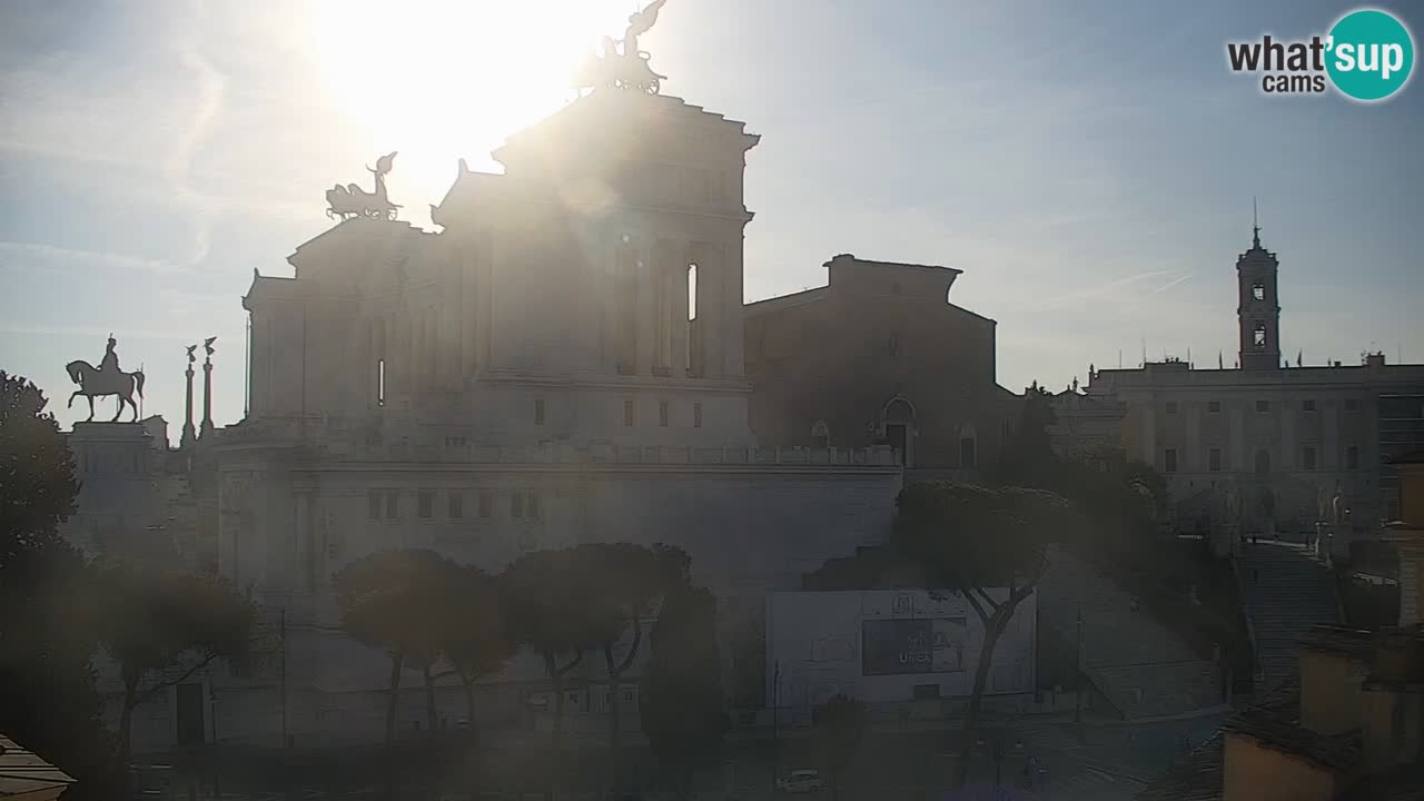 Rim Spletna kamera – Vittoriano – Oltar domovine