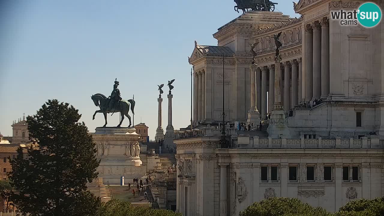 Roma Livecam – Vittoriano webcam – Altare della Patria