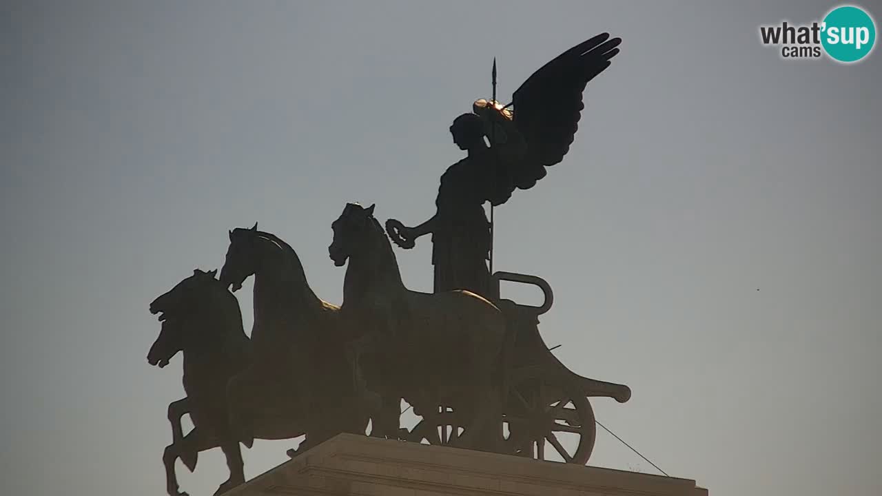 Rome Livecam – Vittoriano webcam – Autel de La Patrie