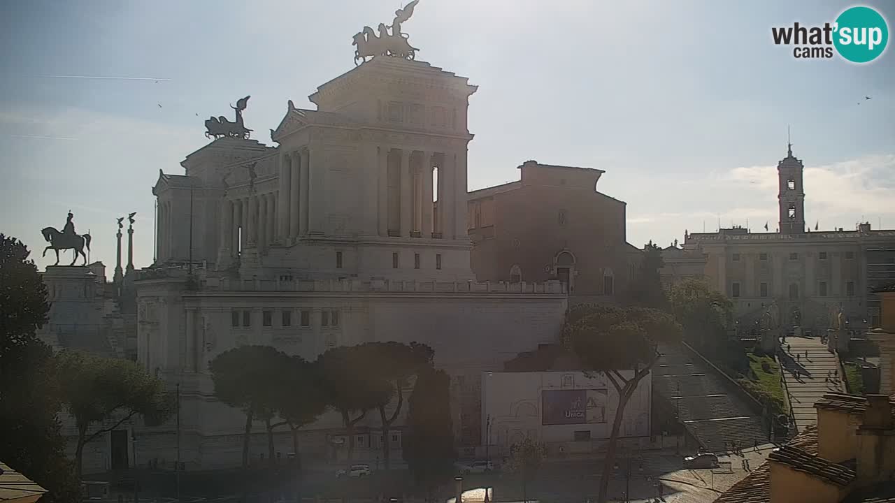 Roma Camera en vivo – Vittoriano webcam – Altare della Patria