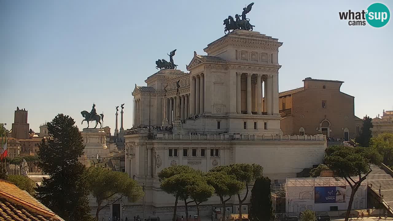Rom Webcam – Vittoriano – Altar des Vaterlands