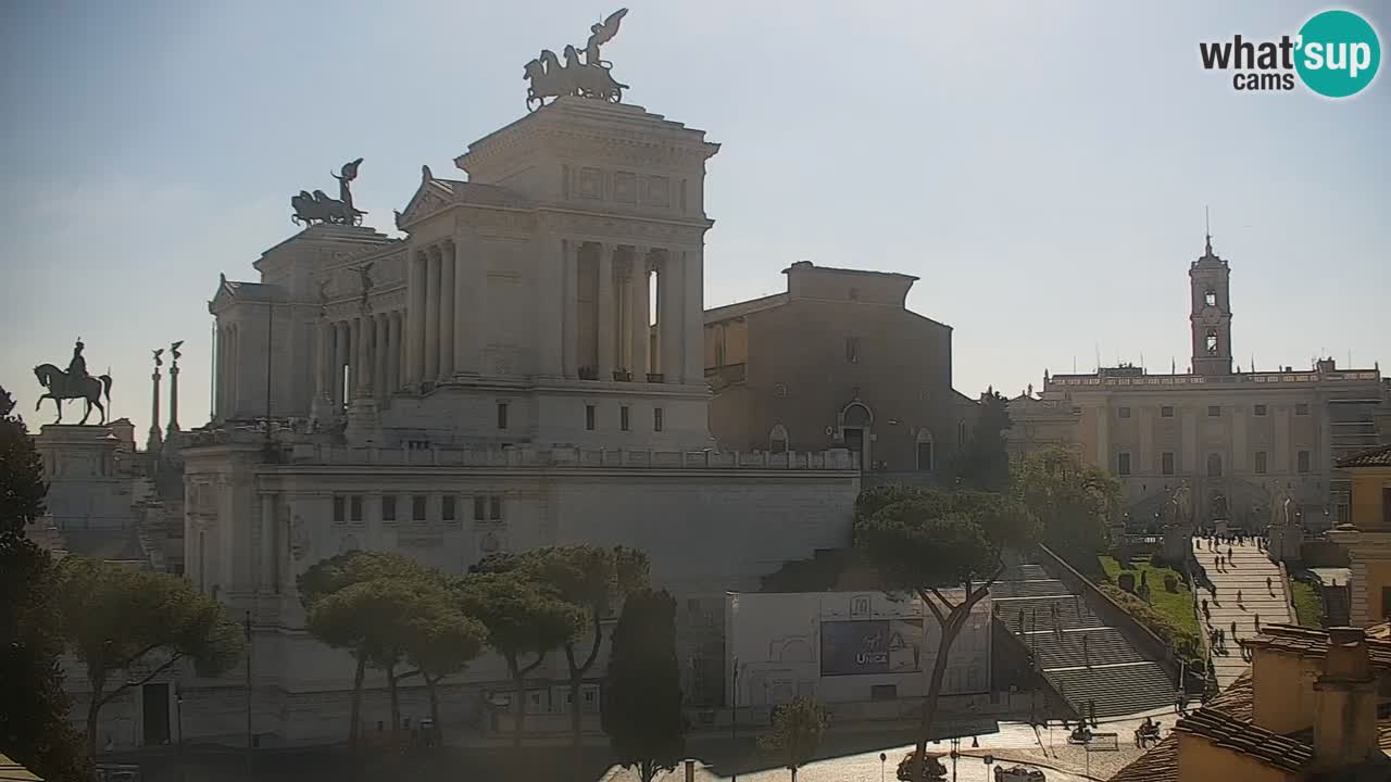 Roma Camera en vivo – Vittoriano webcam – Altare della Patria