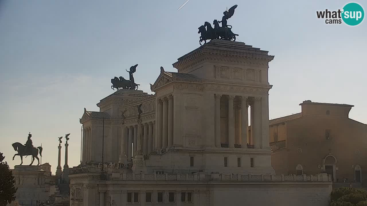 Rome Livecam – Vittoriano webcam – Altare della Patria