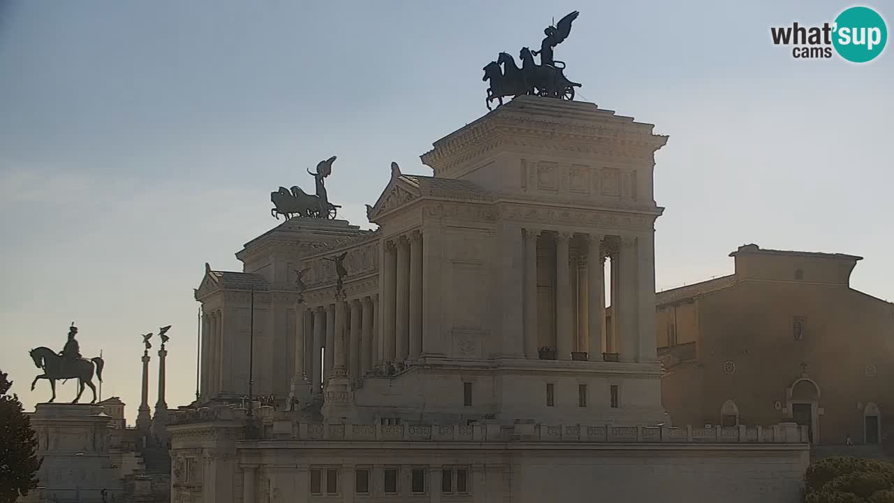 Rim Spletna kamera – Vittoriano – Oltar domovine
