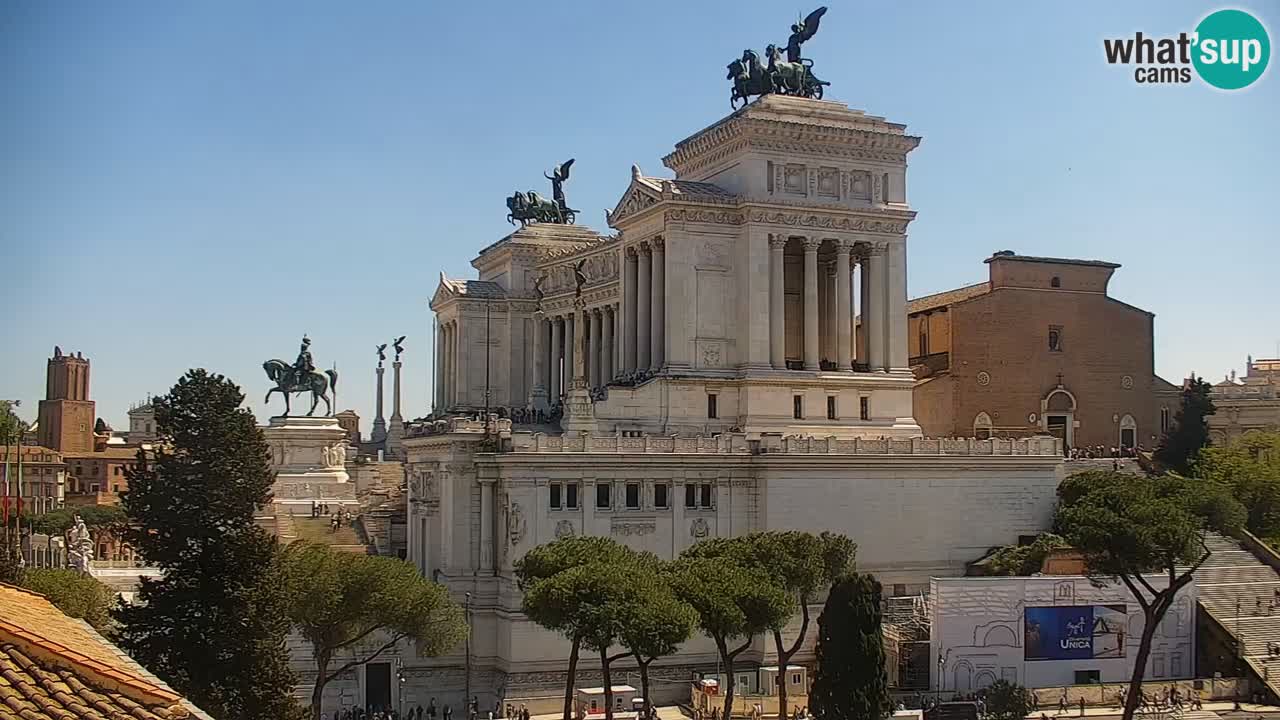 Rom Webcam – Vittoriano – Altar des Vaterlands