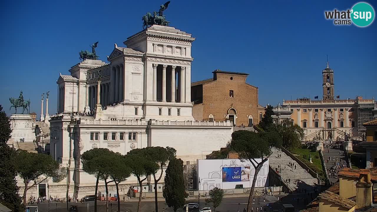 Roma Livecam – Vittoriano webcam – Altare della Patria