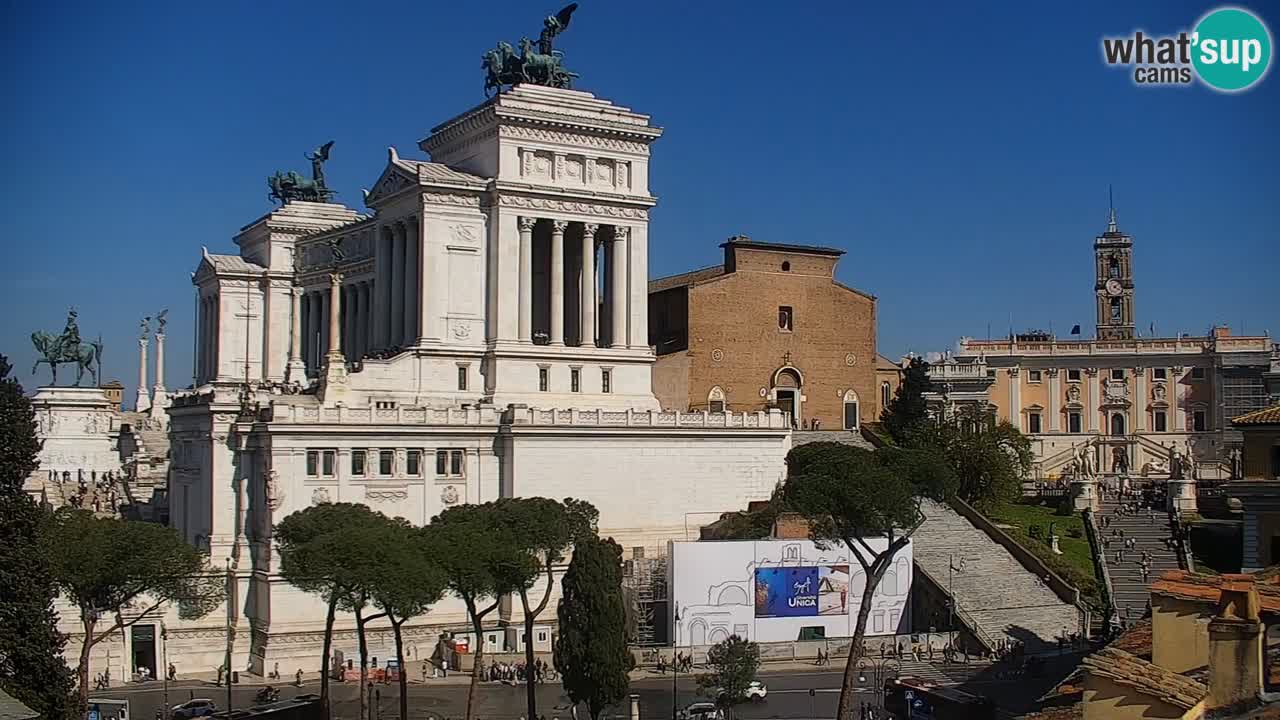 Rom Webcam – Vittoriano – Altar des Vaterlands