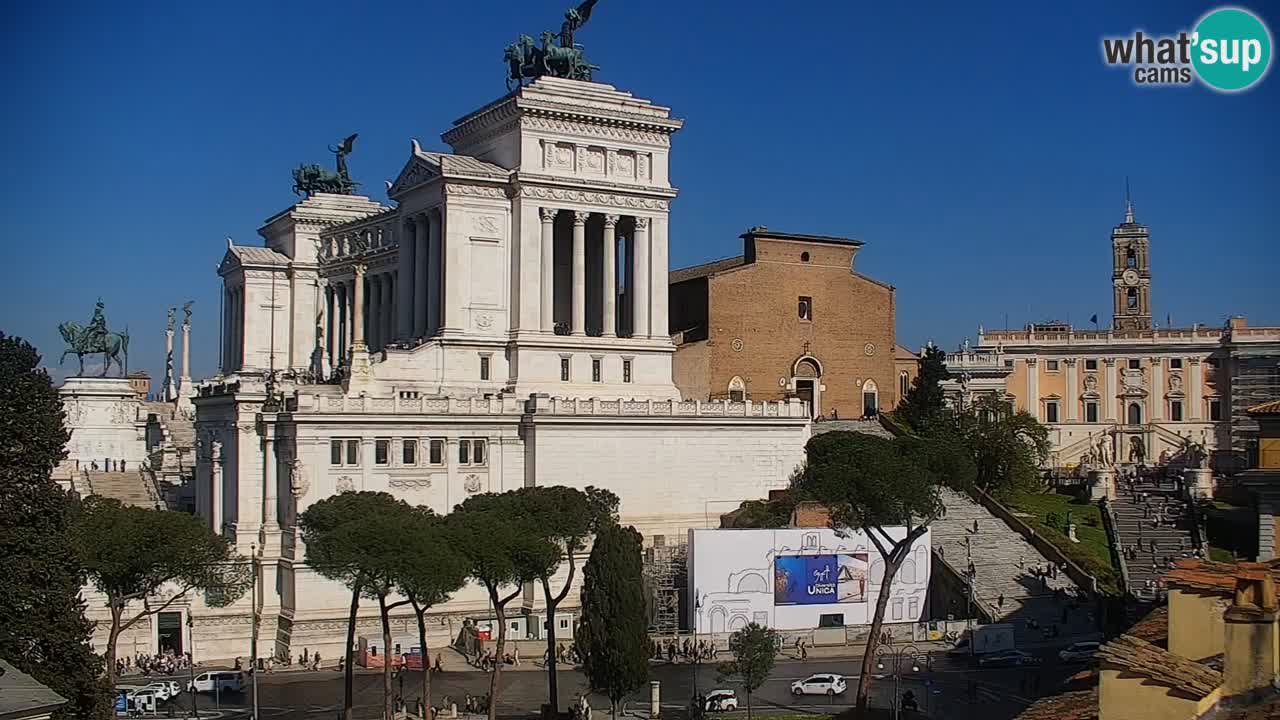 Roma Livecam – Vittoriano webcam – Altare della Patria