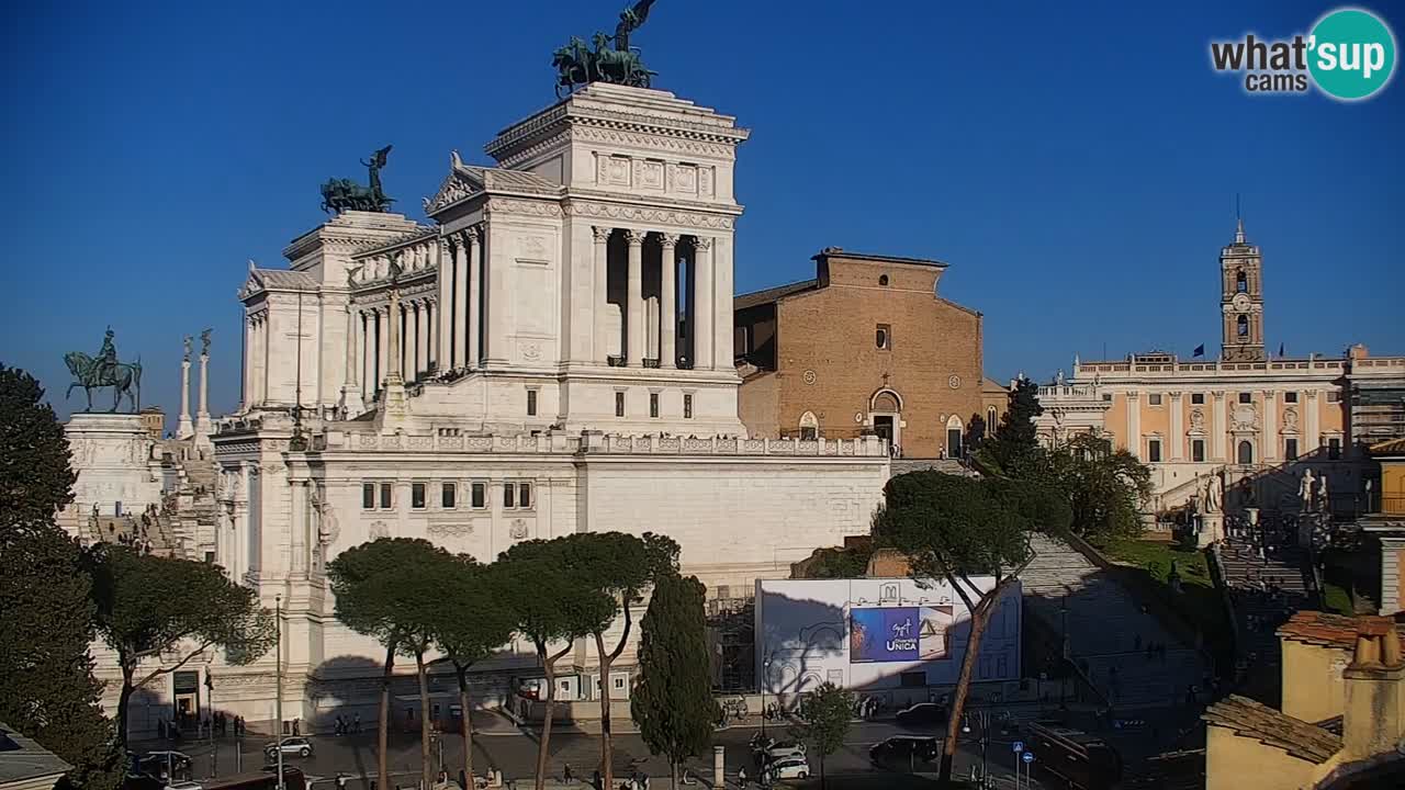 Rom Webcam – Vittoriano – Altar des Vaterlands