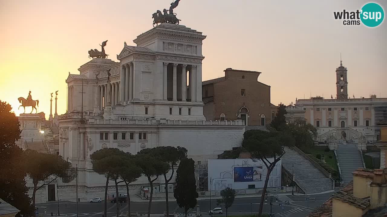 Rome Livecam – Vittoriano webcam – Autel de La Patrie