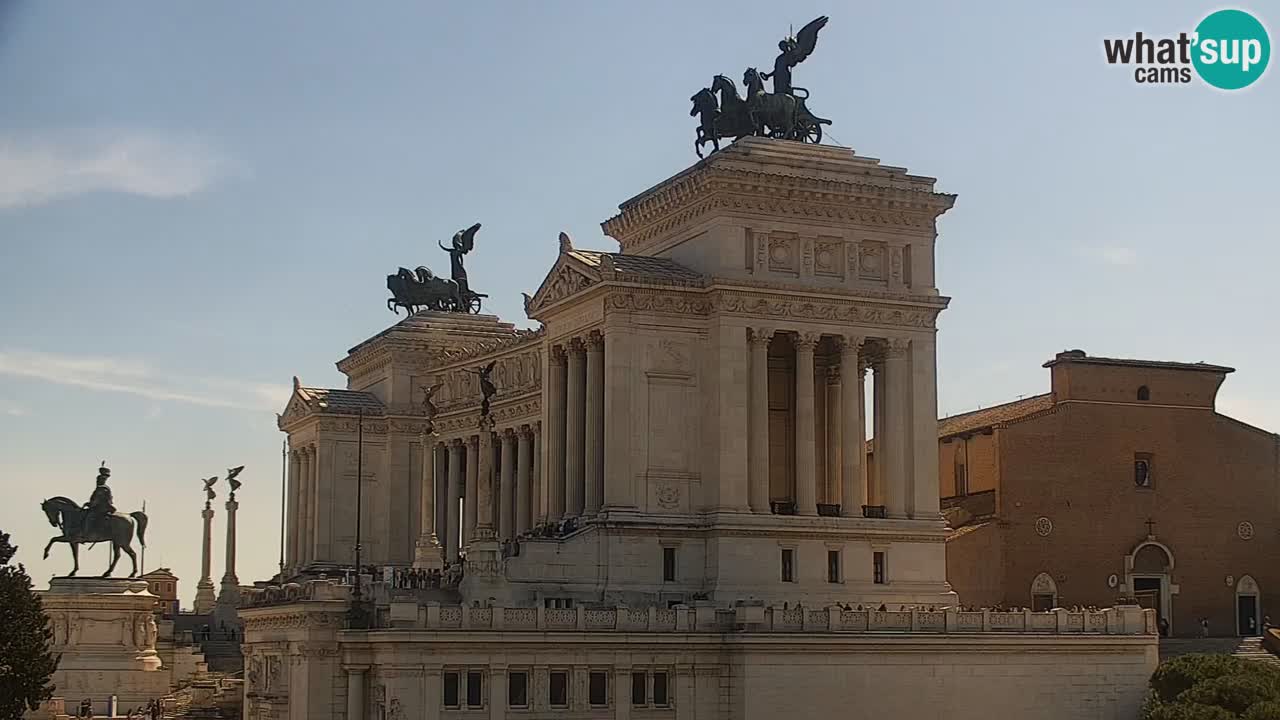 Roma Camera en vivo – Vittoriano webcam – Altare della Patria