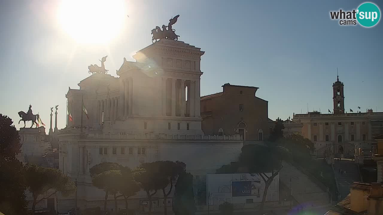 Roma Camera en vivo – Vittoriano webcam – Altare della Patria