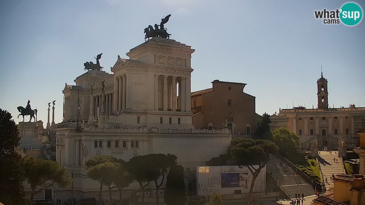 Rom Webcam – Vittoriano – Altar des Vaterlands