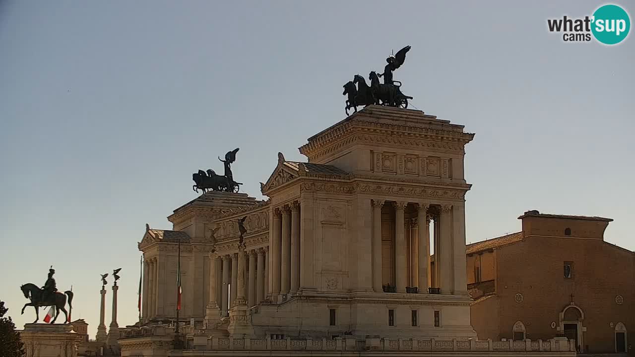 Rome Livecam – Vittoriano webcam – Altare della Patria