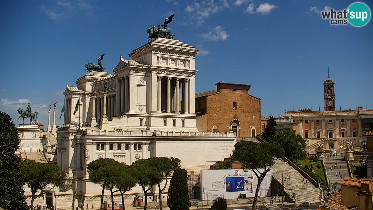 Roma Livecam – Vittoriano webcam – Altare della Patria