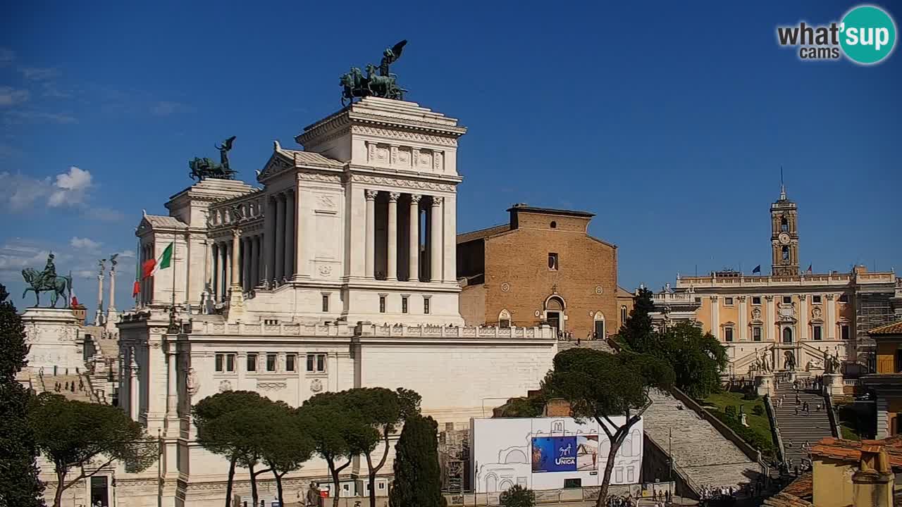 Roma Camera en vivo – Vittoriano webcam – Altare della Patria