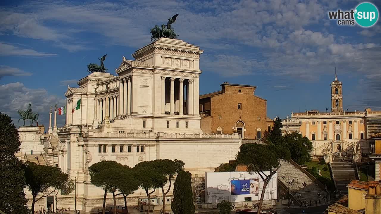 Roma Camera en vivo – Vittoriano webcam – Altare della Patria