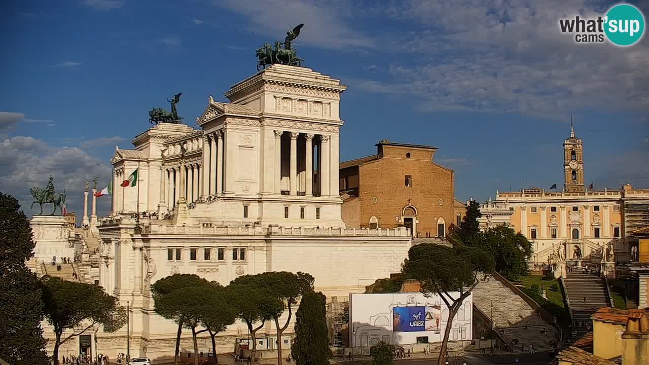 Roma Camera en vivo – Vittoriano webcam – Altare della Patria