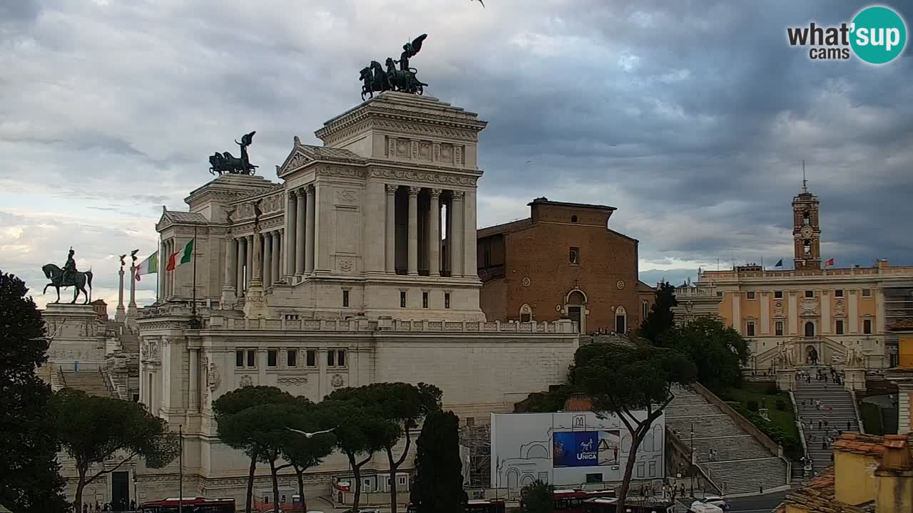 Roma Camera en vivo – Vittoriano webcam – Altare della Patria