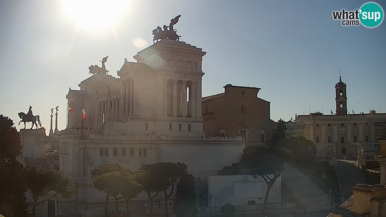 Roma Camera en vivo – Vittoriano webcam – Altare della Patria