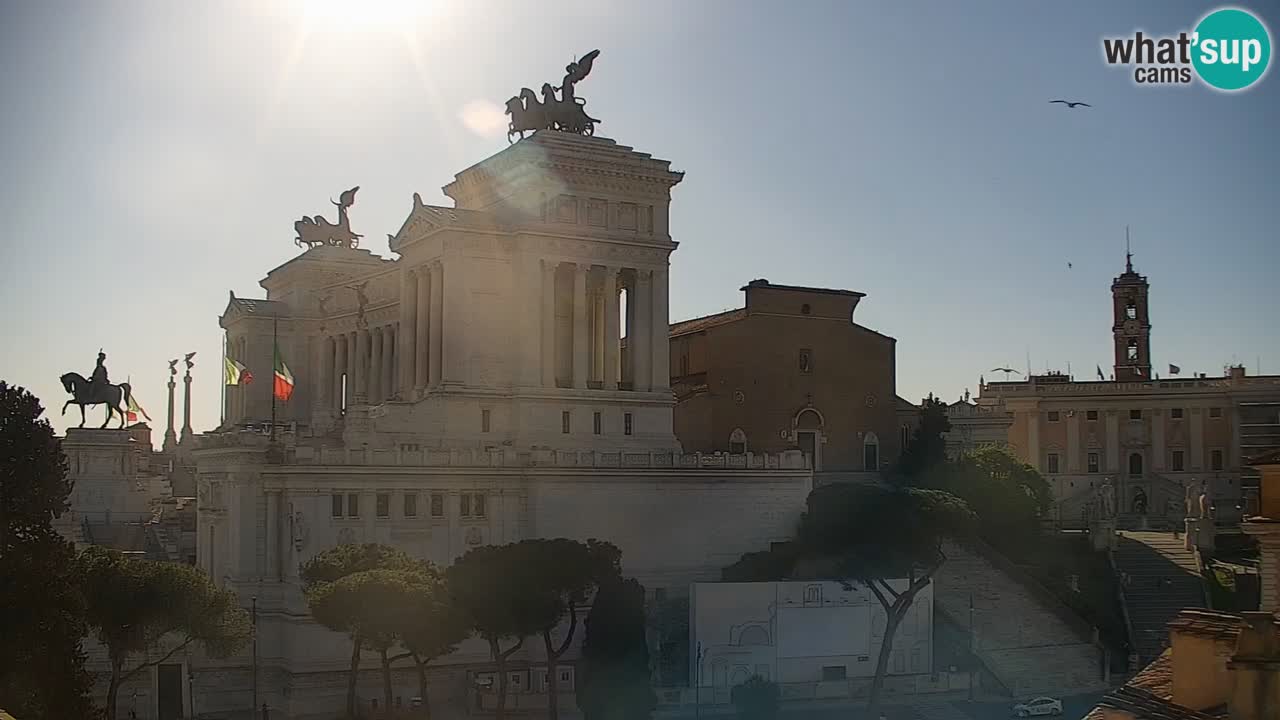 Roma Livecam – Vittoriano webcam – Altare della Patria