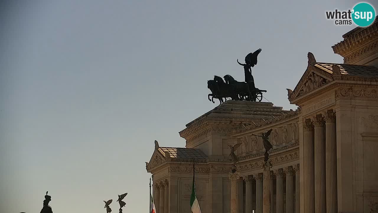 Rome Livecam – Vittoriano webcam – Autel de La Patrie