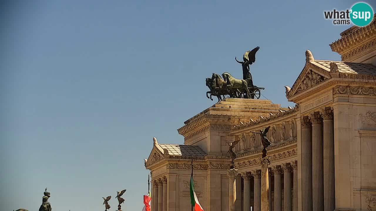 Rim Spletna kamera – Vittoriano – Oltar domovine