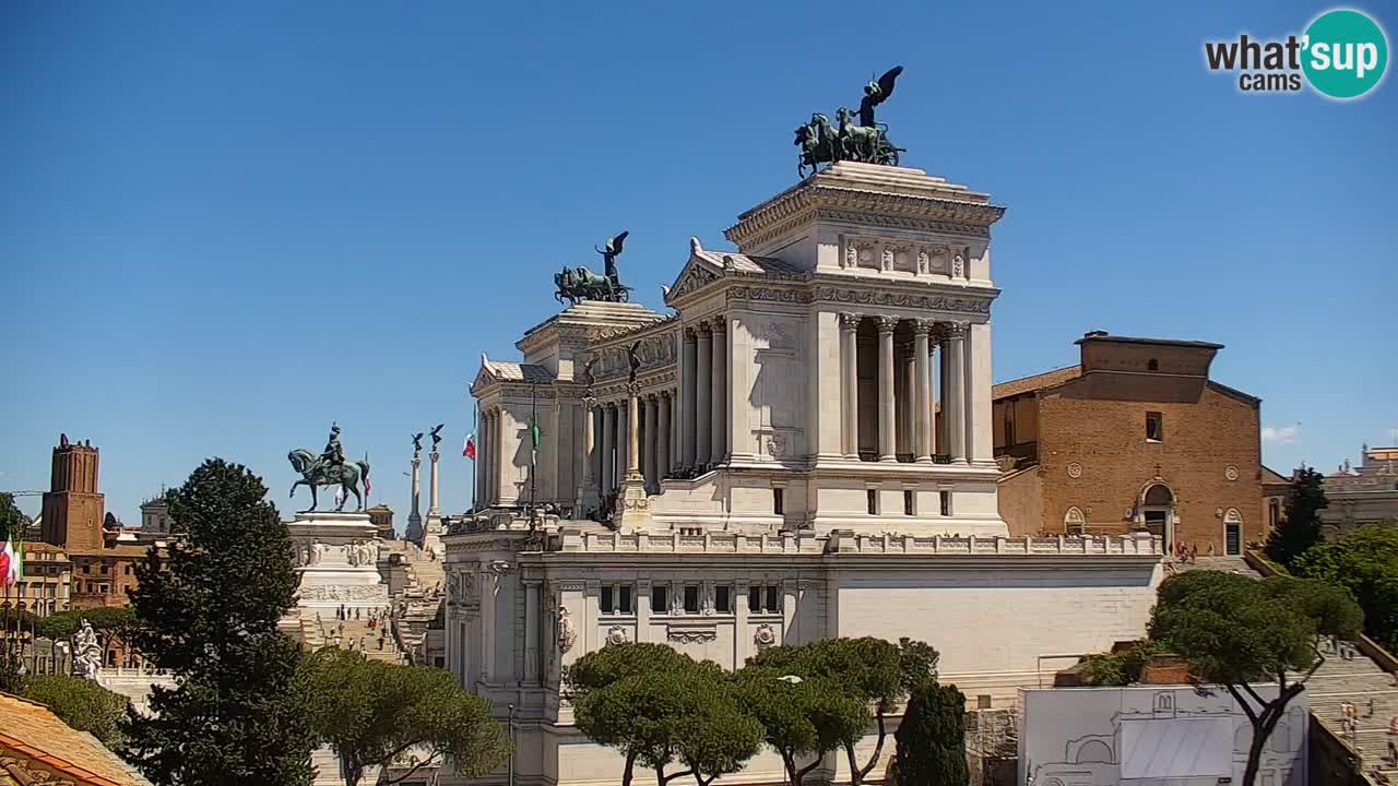 Rom Webcam – Vittoriano – Altar des Vaterlands
