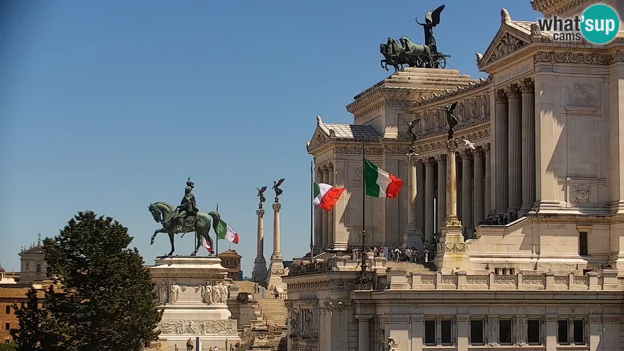 Roma Camera en vivo – Vittoriano webcam – Altare della Patria