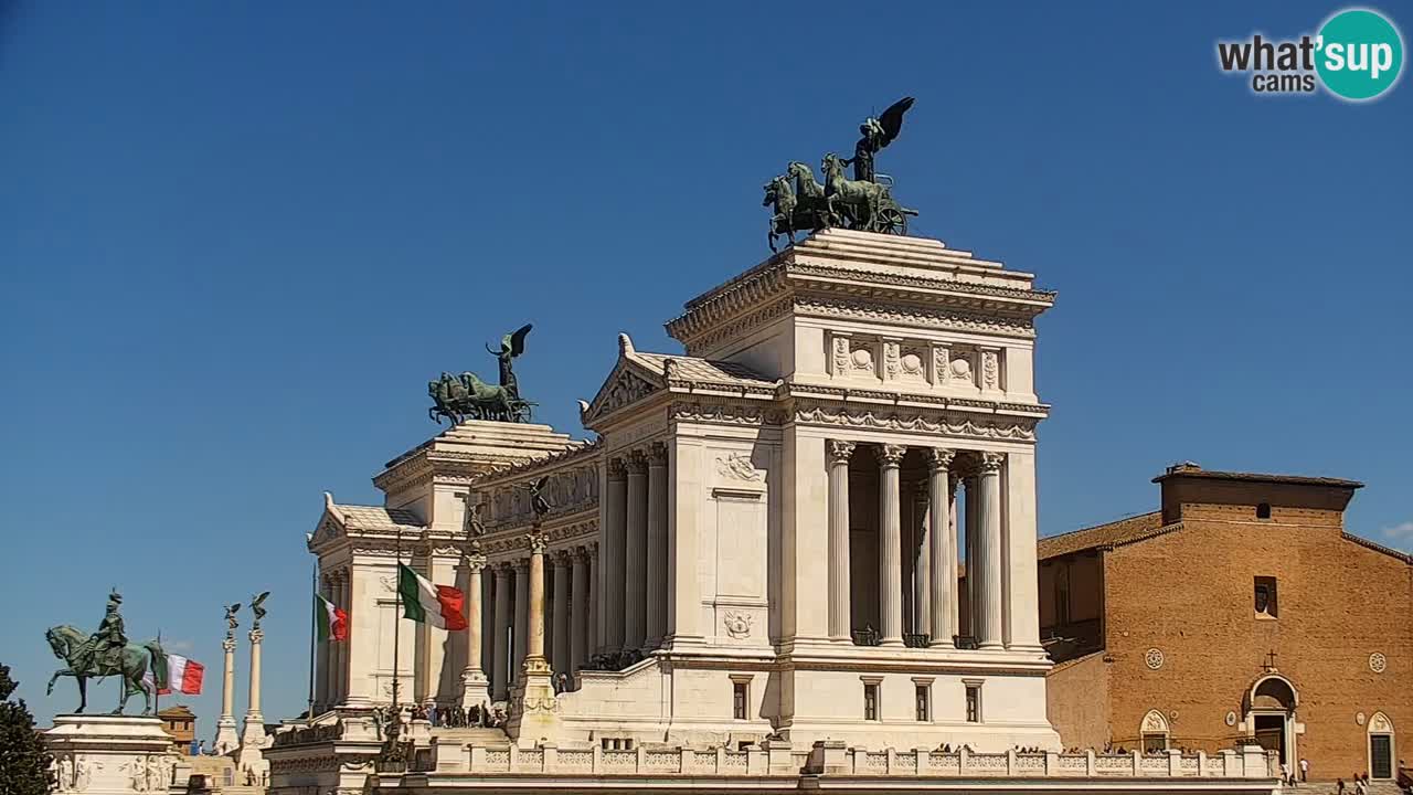 Roma Livecam – Vittoriano webcam – Altare della Patria