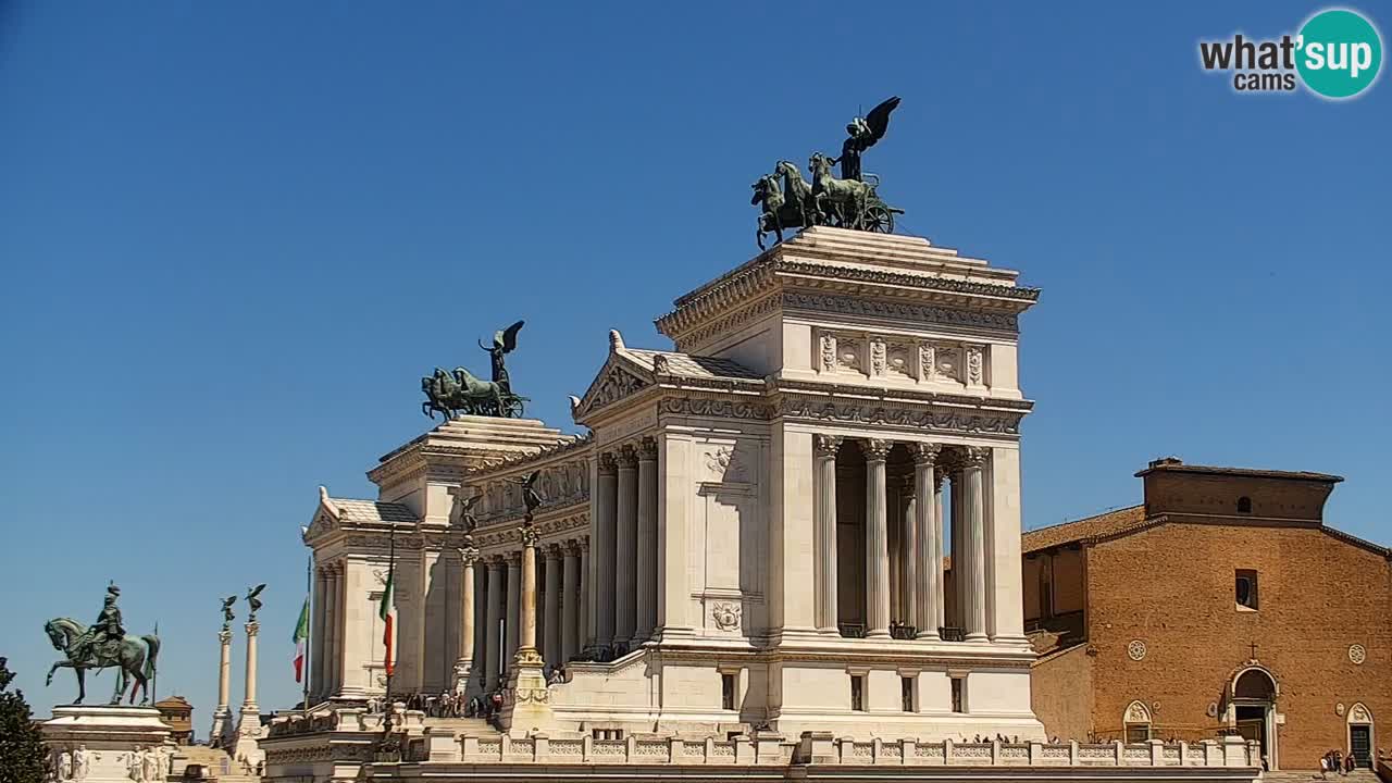 Roma Livecam – Vittoriano webcam – Altare della Patria
