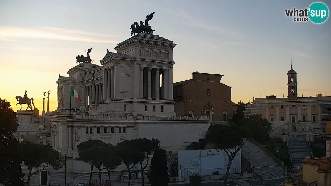 Roma Camera en vivo – Vittoriano webcam – Altare della Patria
