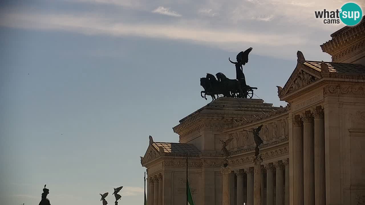 Rome Livecam – Vittoriano webcam – Autel de La Patrie