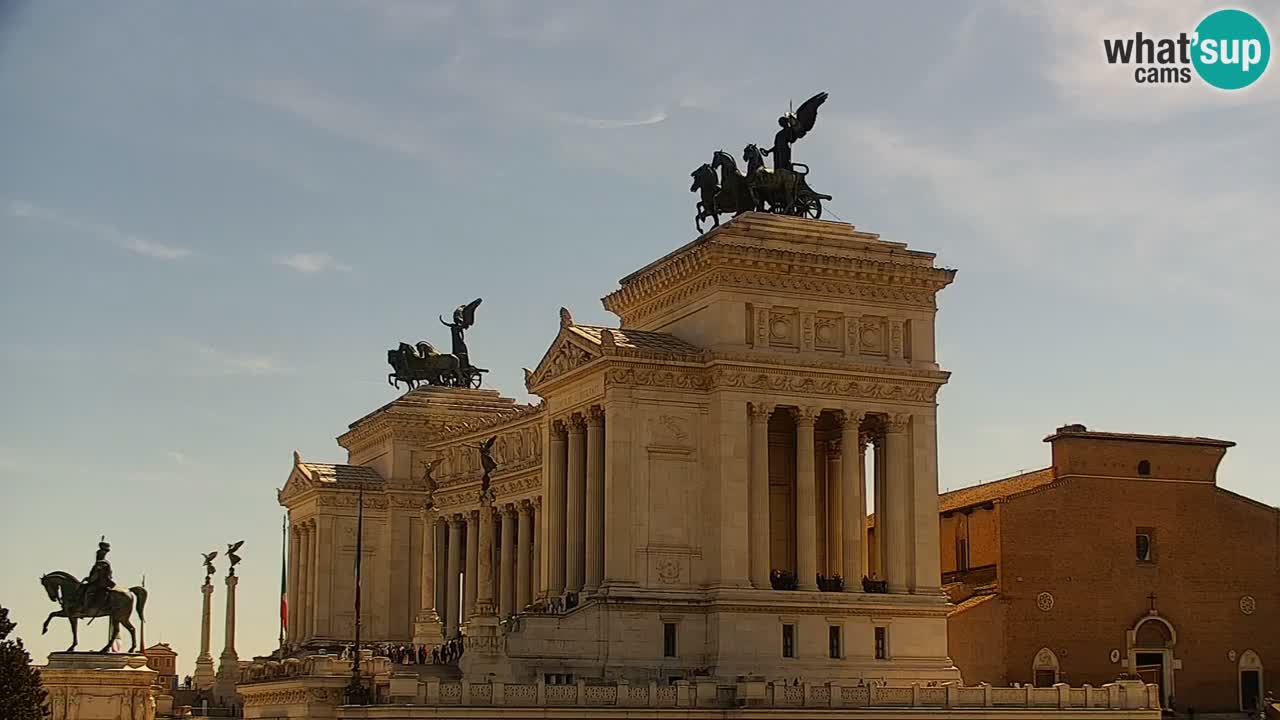 Rome Livecam – Vittoriano webcam – Autel de La Patrie