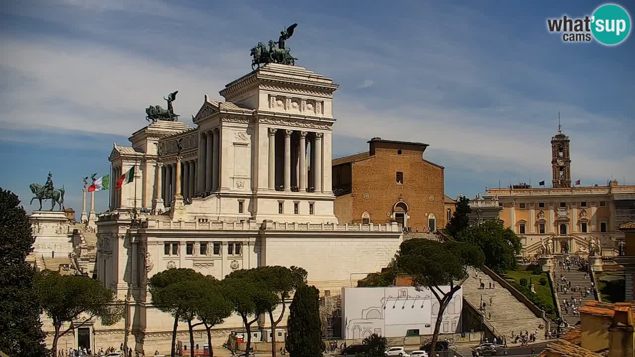 Roma Camera en vivo – Vittoriano webcam – Altare della Patria