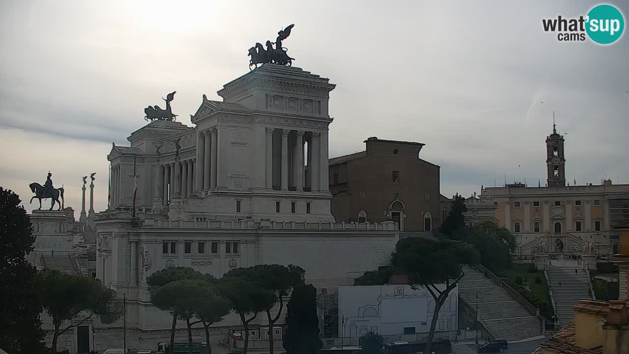 Rome Livecam – Vittoriano webcam – Altare della Patria